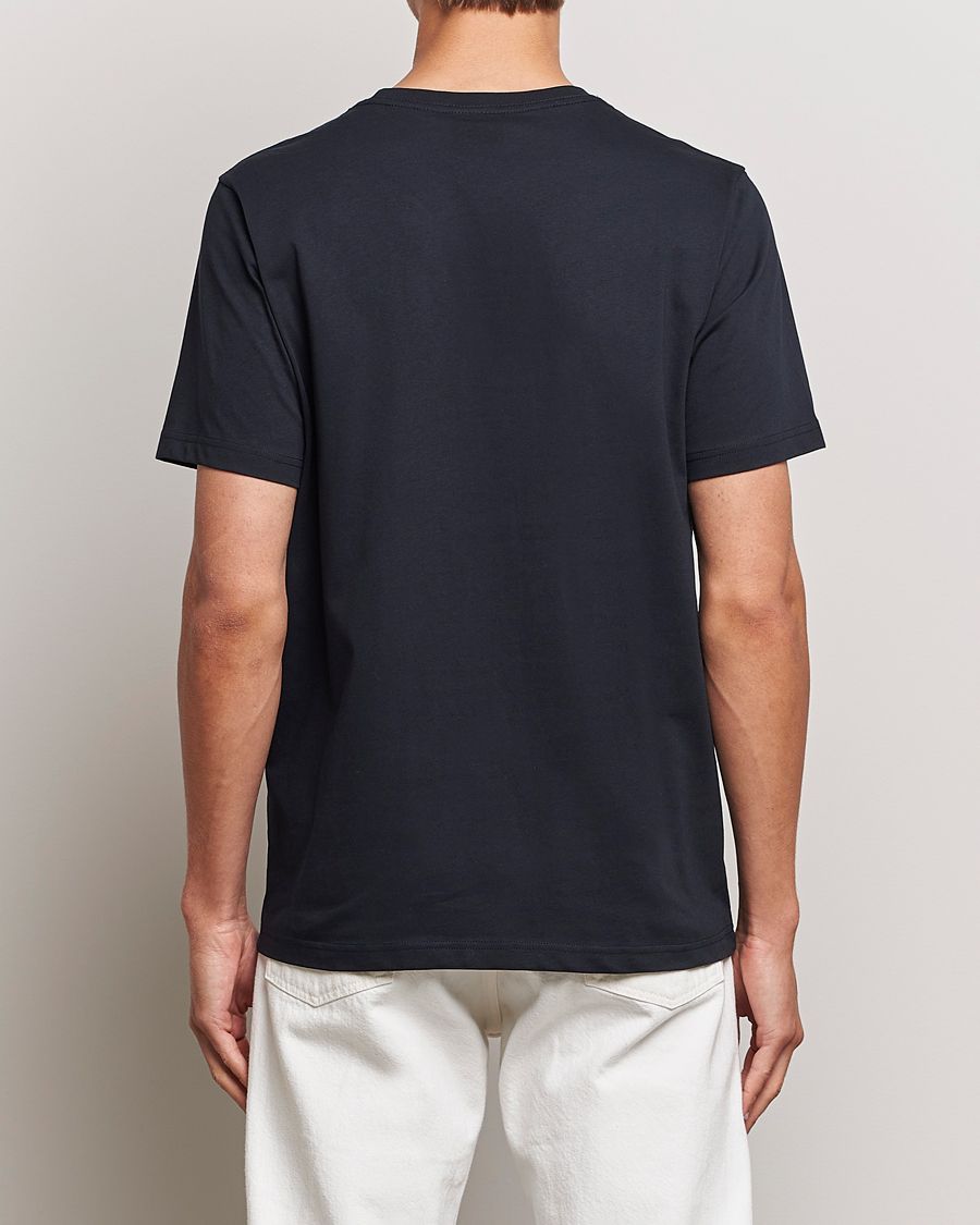 Men | T-Shirts | PS Paul Smith | PS In A Row Crew Neck T-Shirt Navy