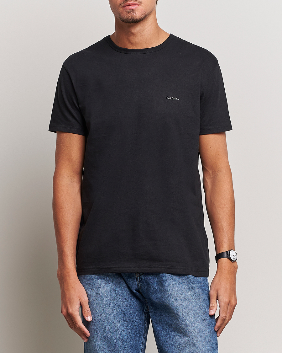 Men |  | Paul Smith | 3-Pack Crew Neck T-Shirt Black/Grey/White