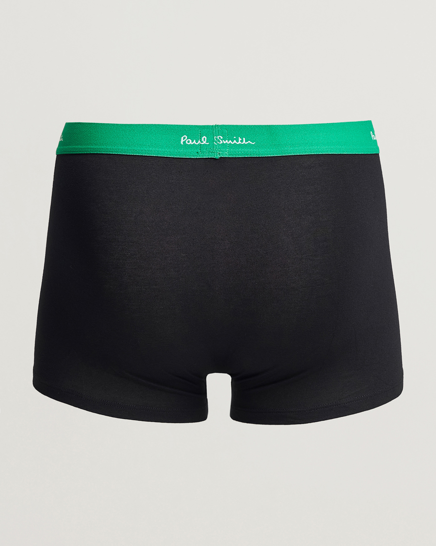 Men | Underwear | Paul Smith | 7-Pack Trunk Black