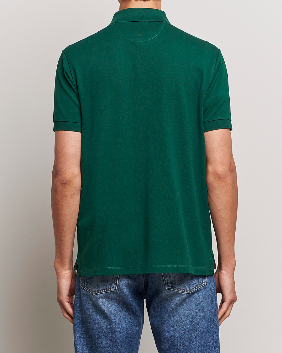 Men | Polo Shirts | Paul Smith | Placket Stripe Polo Green