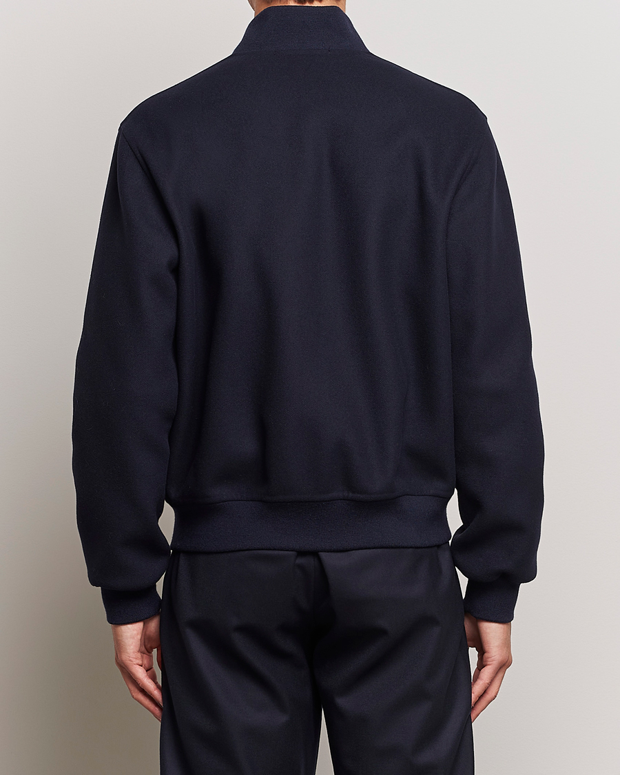 Men | Coats & Jackets | Giorgio Armani | Wool/Cashmere Bomber Jacket Navy