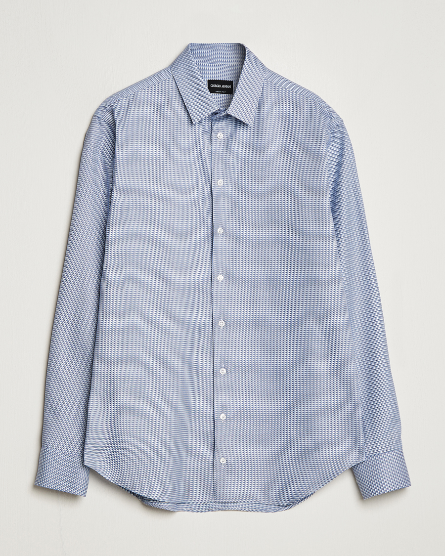 Giorgio Armani Micro Structure Dress Shirt Light Blue at CareOfCarl.com Giorgio Armani Micro Structure Dress Shirt Light Blue at CareOfCarl.com