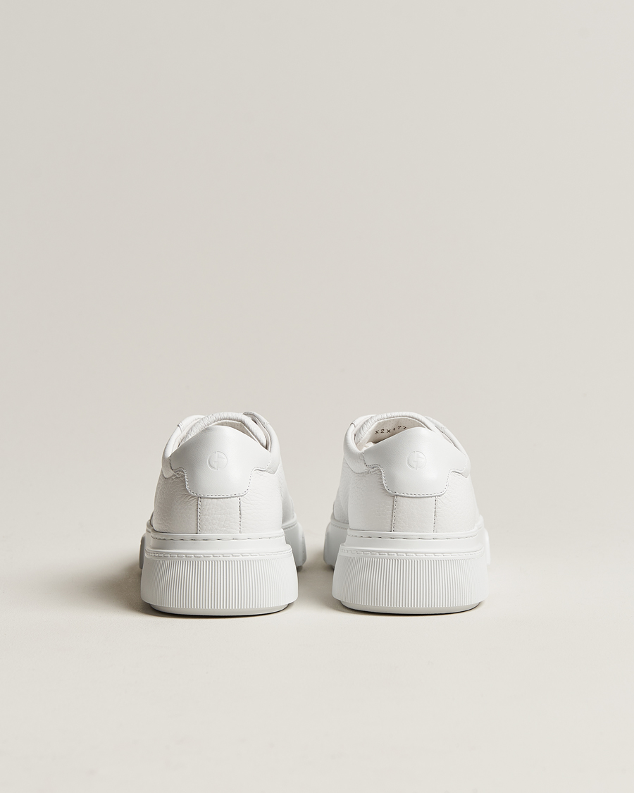 Men | Giorgio Armani Deerskin Sneakers White | Giorgio Armani | Deerskin Sneakers White