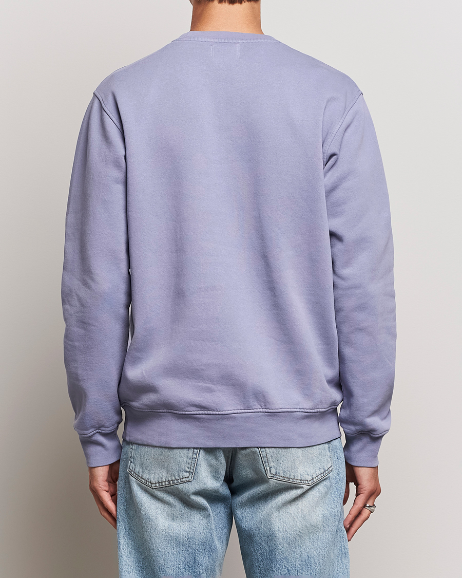 Men | Sweaters & Knitwear | Colorful Standard | Classic Organic Crew Neck Sweat Purple Haze