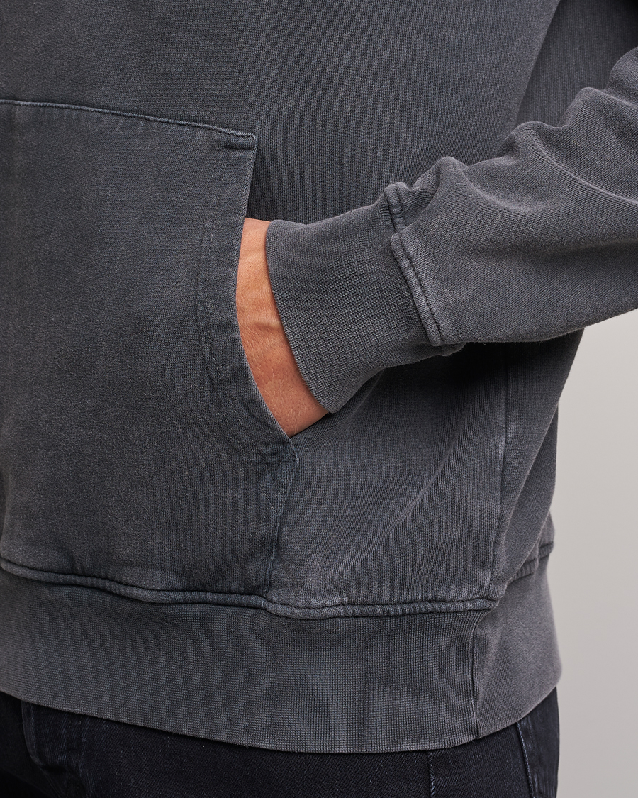 Men | Sweaters & Knitwear | Colorful Standard | Classic Organic Hood Faded Black