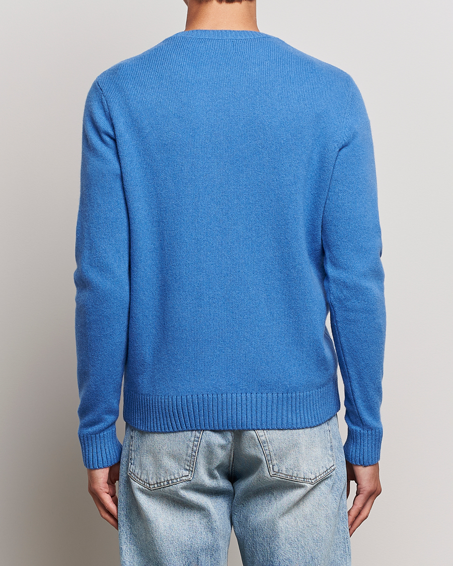 Men | Sweaters & Knitwear | Colorful Standard | Classic Merino Wool Crew Neck Pacific Blue