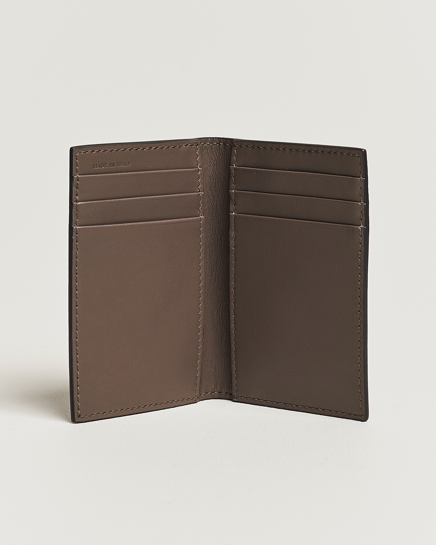 Men |  | Smythson | Ludlow 6 Folded  Wallet Dark Taupe