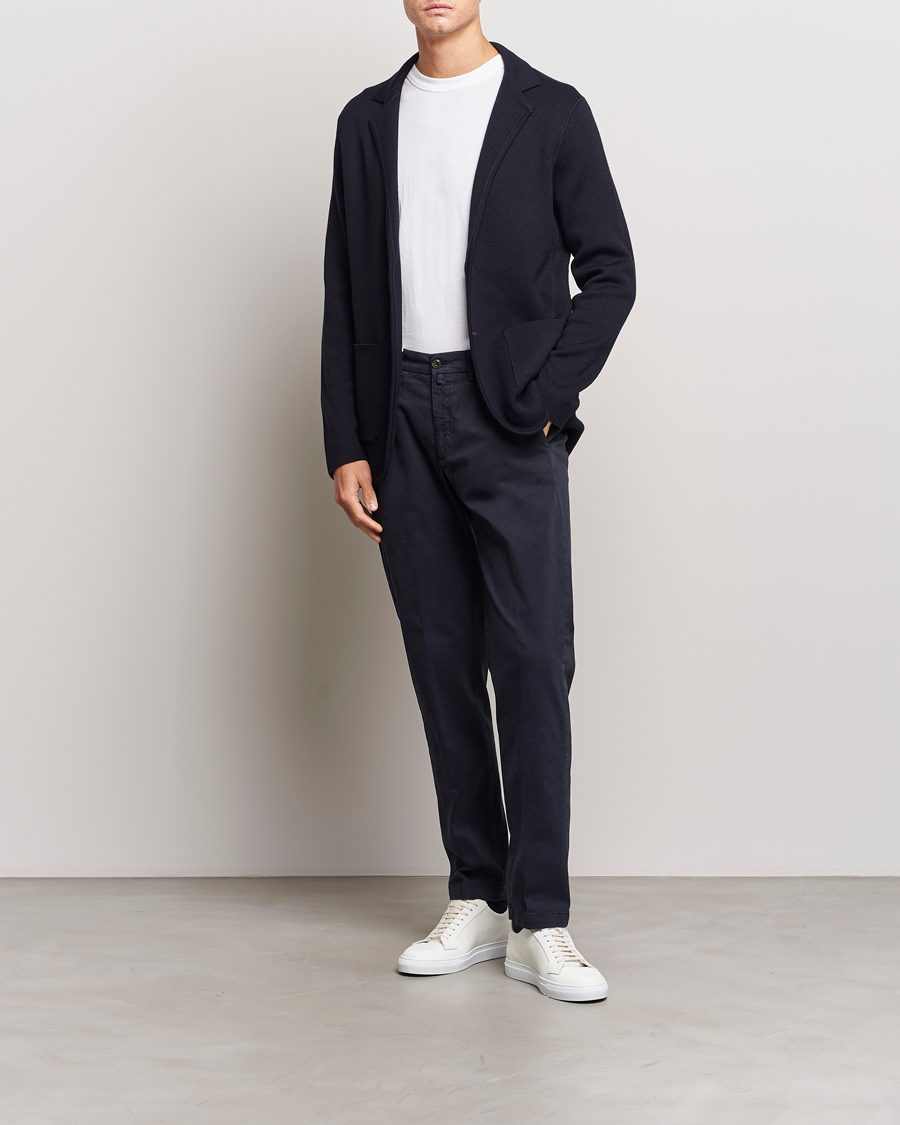 Men | Blazers | Orlebar Brown | Rainer Merino Blazer Night Iris