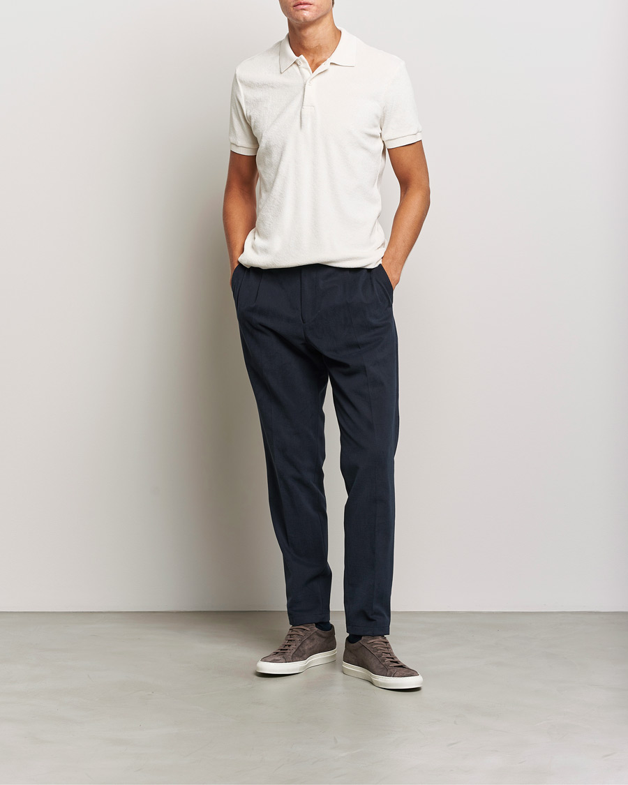 Men | Polo Shirts | Orlebar Brown | Jarrett Towelling Polo Matchstick