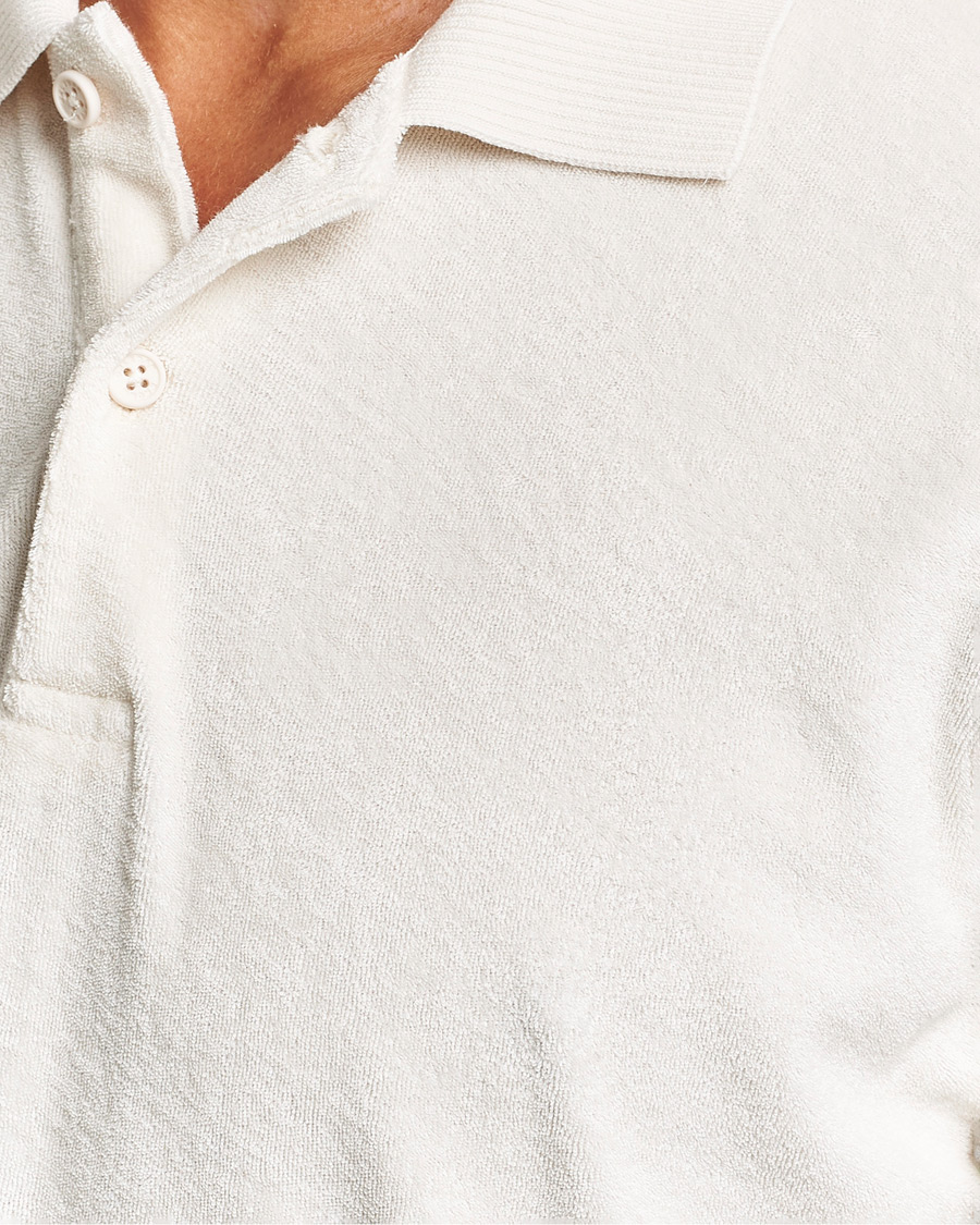 Men | Polo Shirts | Orlebar Brown | Jarrett Towelling Polo Matchstick