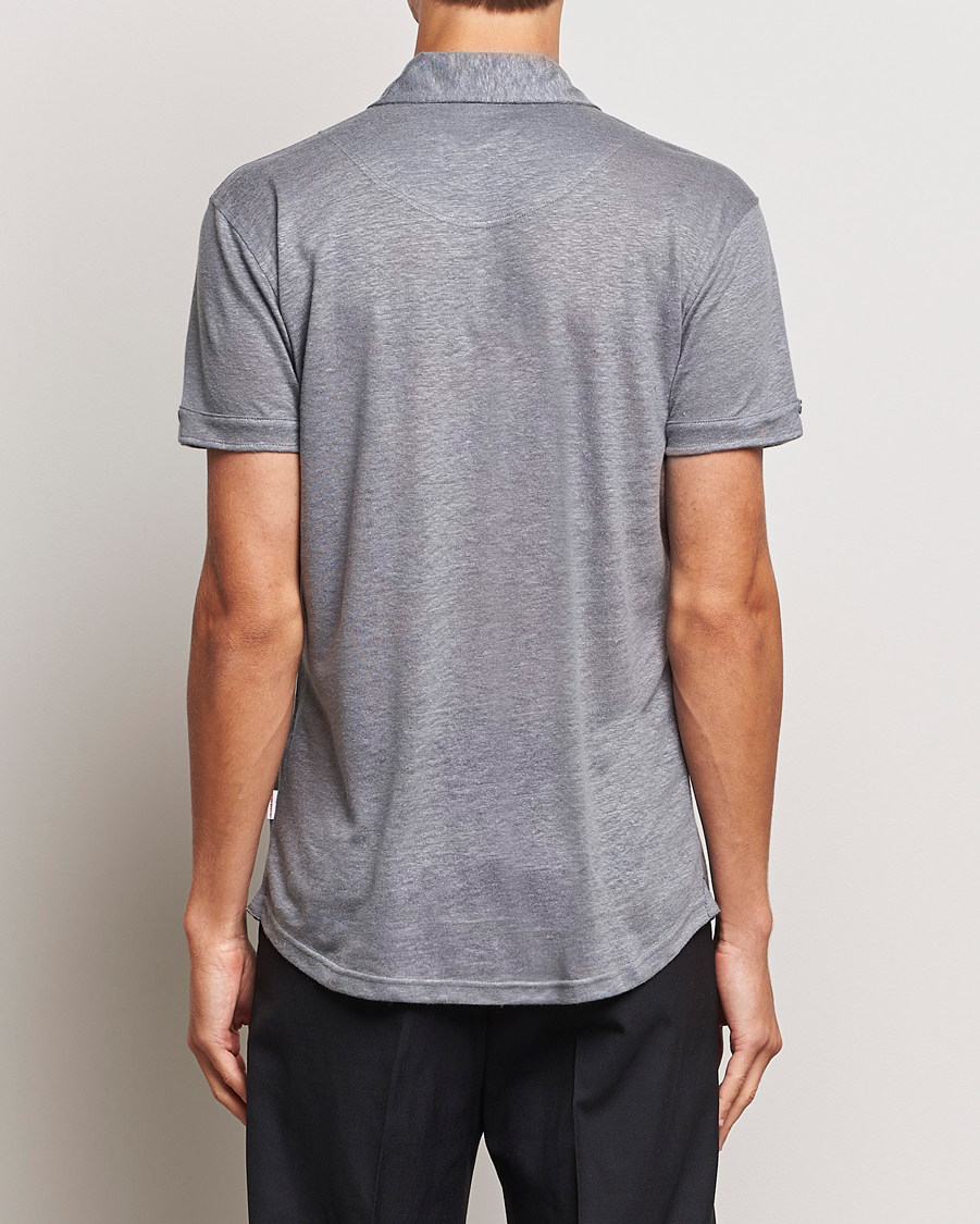 Men | Polo Shirts | Orlebar Brown | Sebastian Tailored Polo Granite