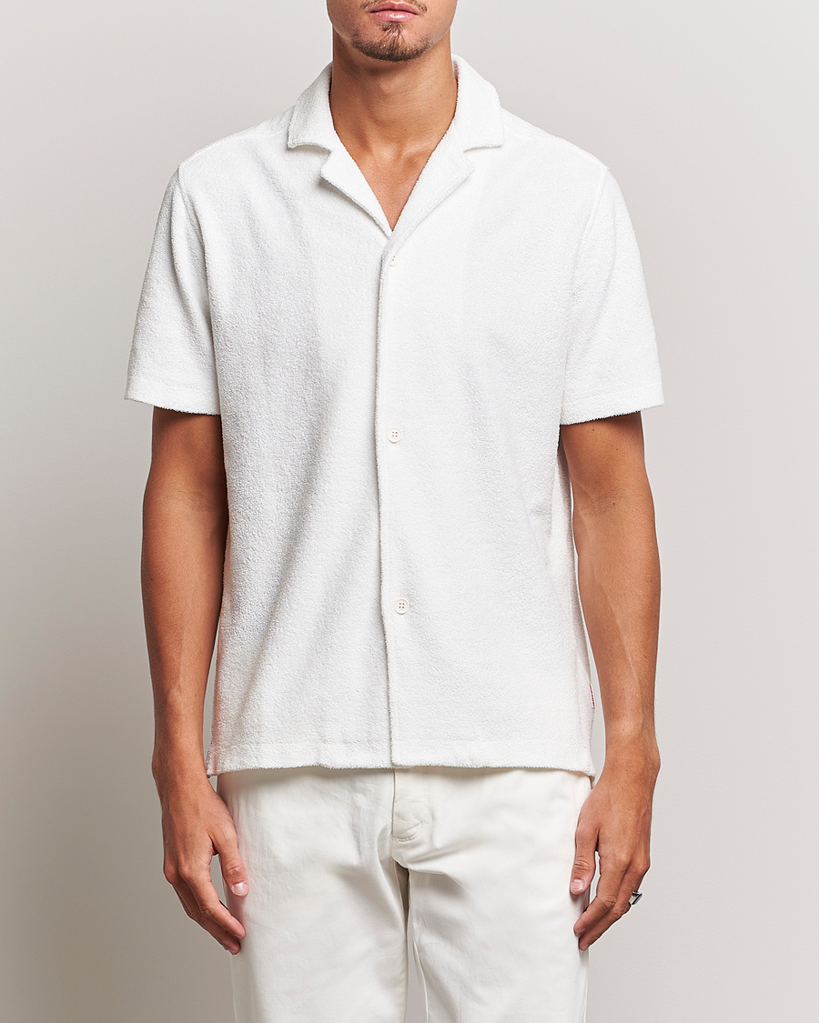 Men | Polo Shirts | Orlebar Brown | Howell Buttoned Poloshirt Sea Mist