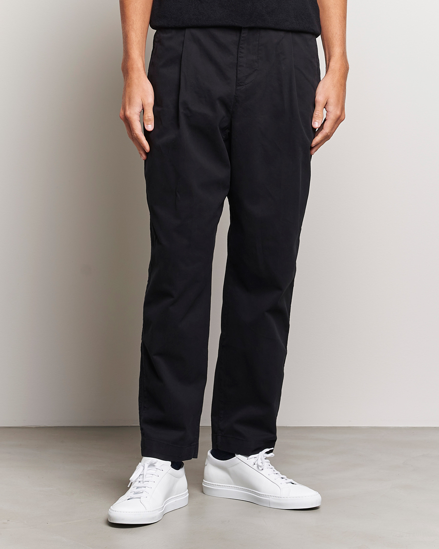 Men |  | Orlebar Brown | Dunmore Stretch Needle Trousers Black