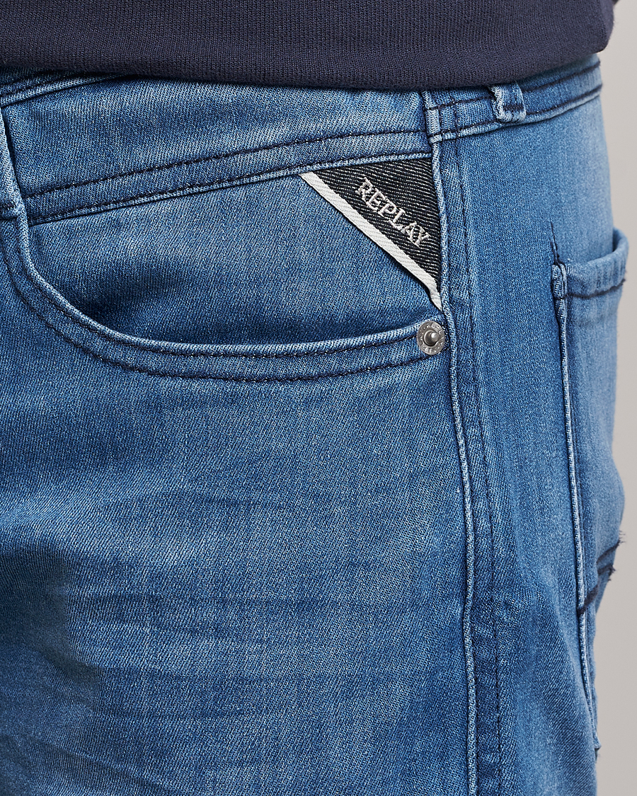 Men | Jeans | Replay | Anbass Powerstretch Jeans Dark Blue