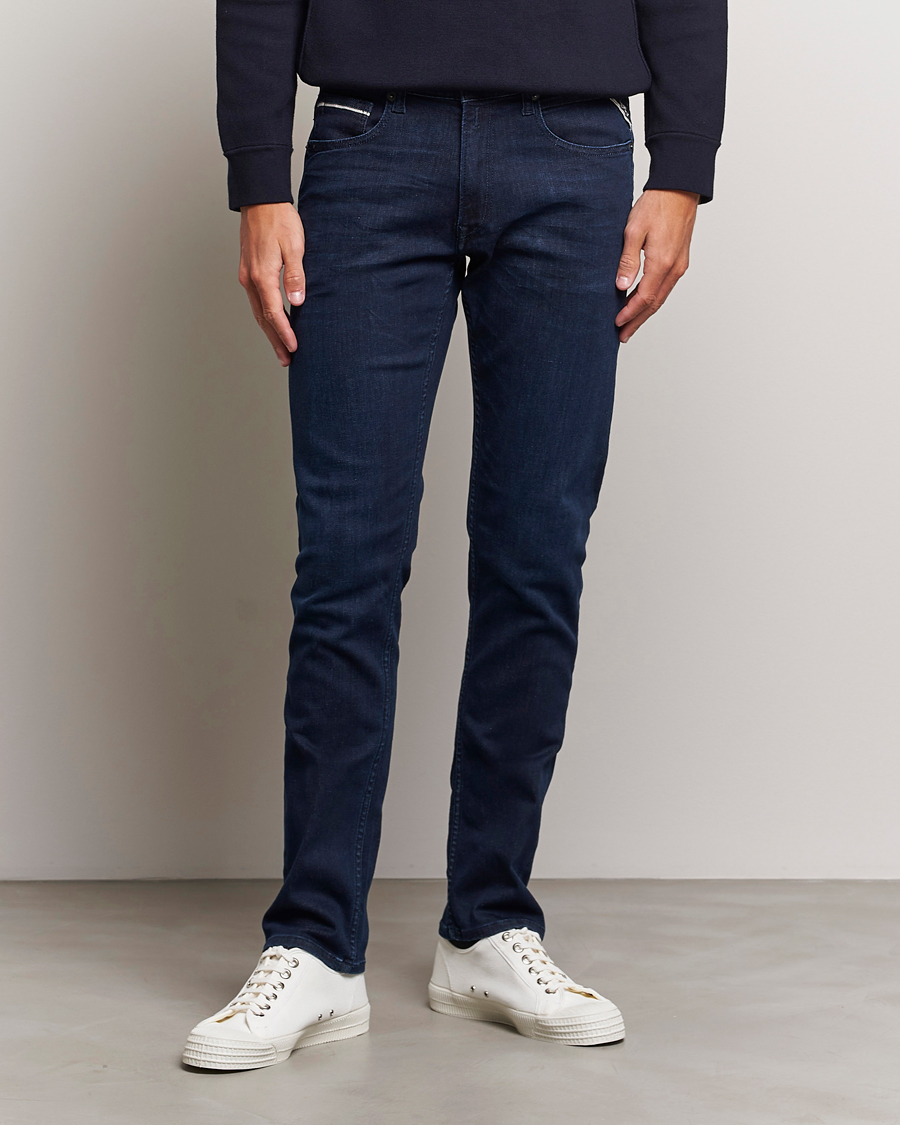 Men |  | Replay | Grover Powerstretch Jeans Dark Blue
