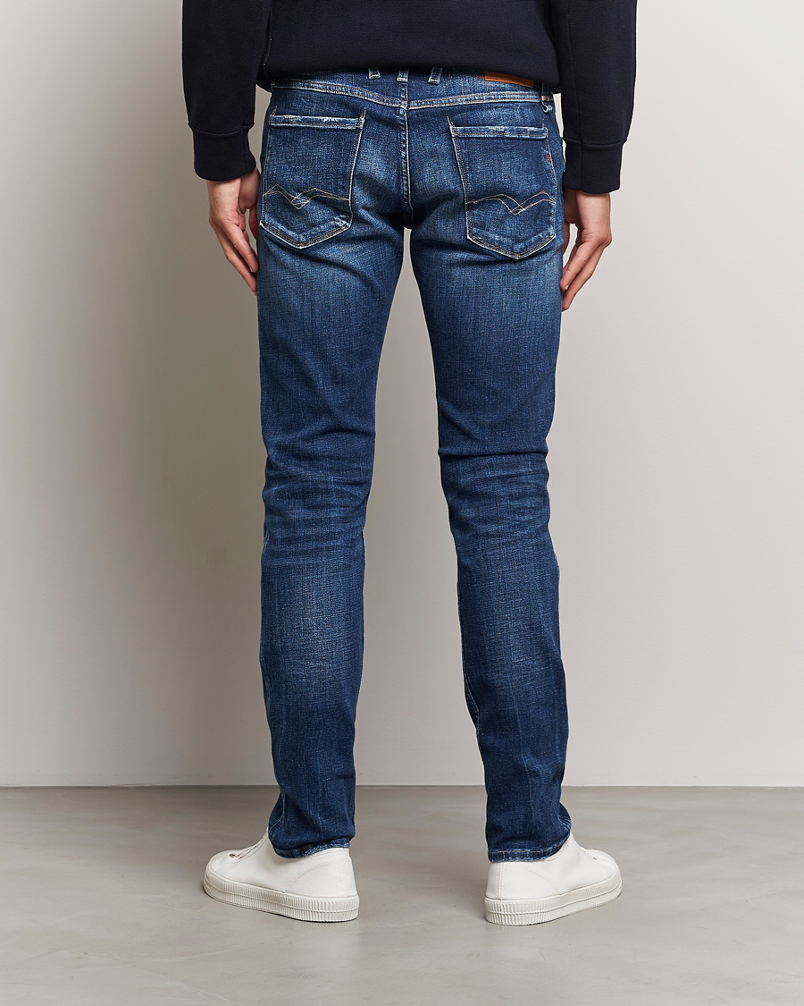 Men | Jeans | Replay | Anbass 5 Years Wash Jeans Dark Blue