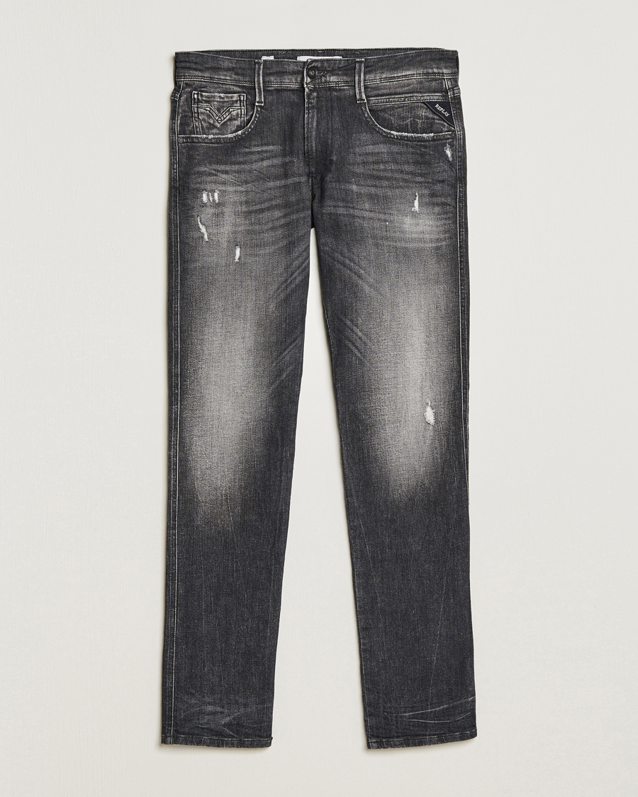 Men | Jeans | Replay | Anbass 5 Years Wash Jeans Grey Black