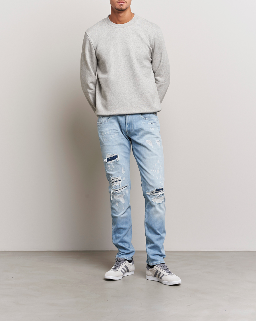 Men | Jeans | Replay | Anbass 20 Years Wash Jeans Light Blue