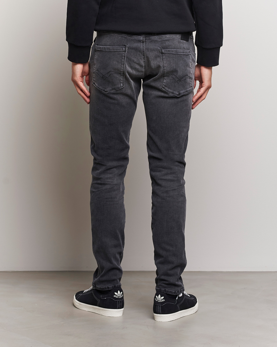 Men | Jeans | Replay | Anbass Hyperflex Re-Used Jeans Washed Grey