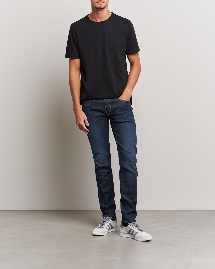 Men | Jeans | Replay | Anbass Hyperflex Re-Used Jeans Dark Blue