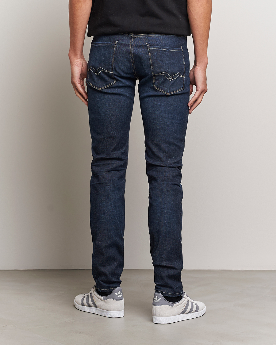 Men | Jeans | Replay | Anbass Hyperflex Re-Used Jeans Dark Blue