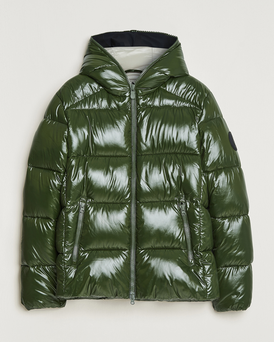 Men | Coats & Jackets | Save The Duck | Edgard Padded Puffer Pine Green