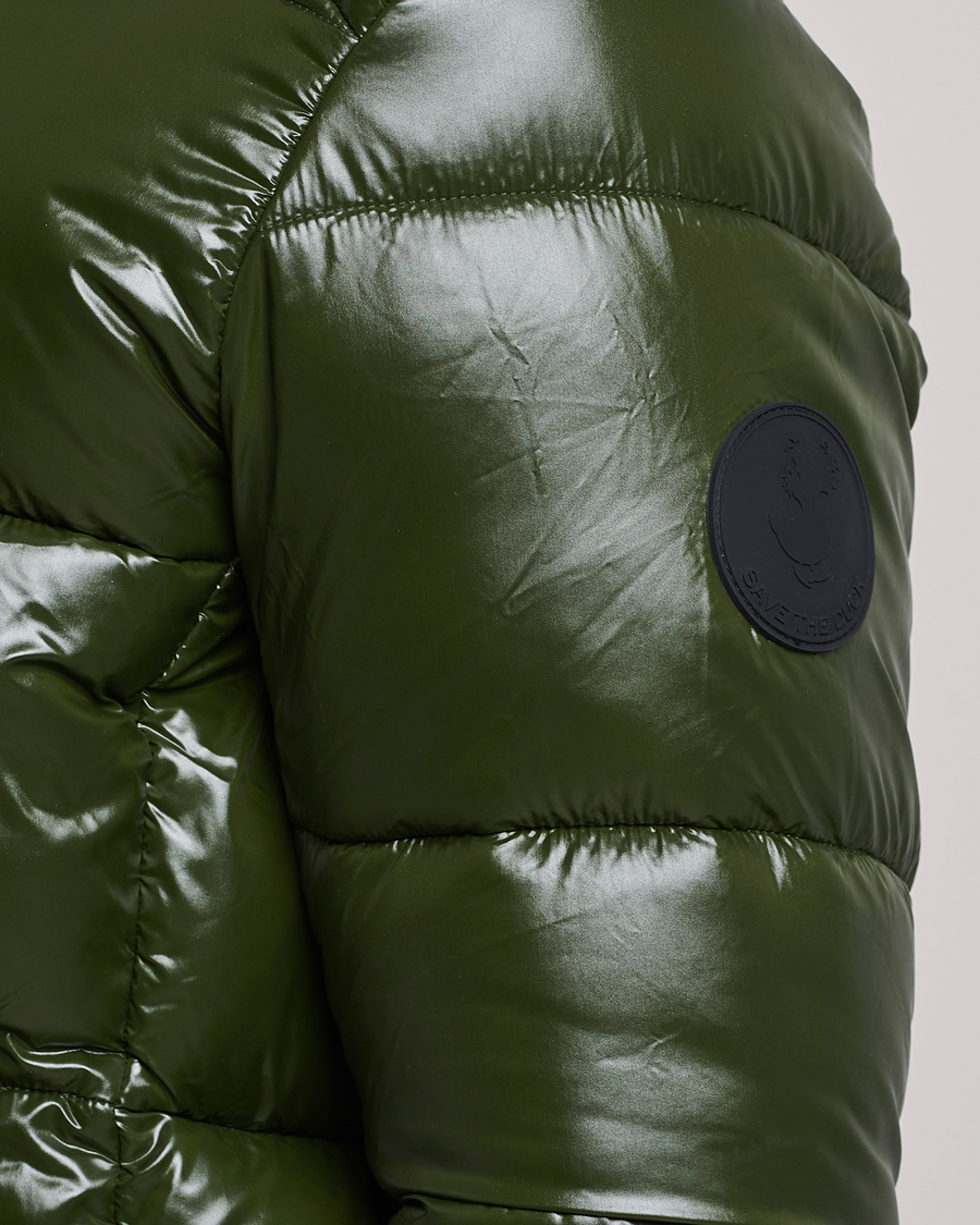 Men | Coats & Jackets | Save The Duck | Edgard Padded Puffer Pine Green