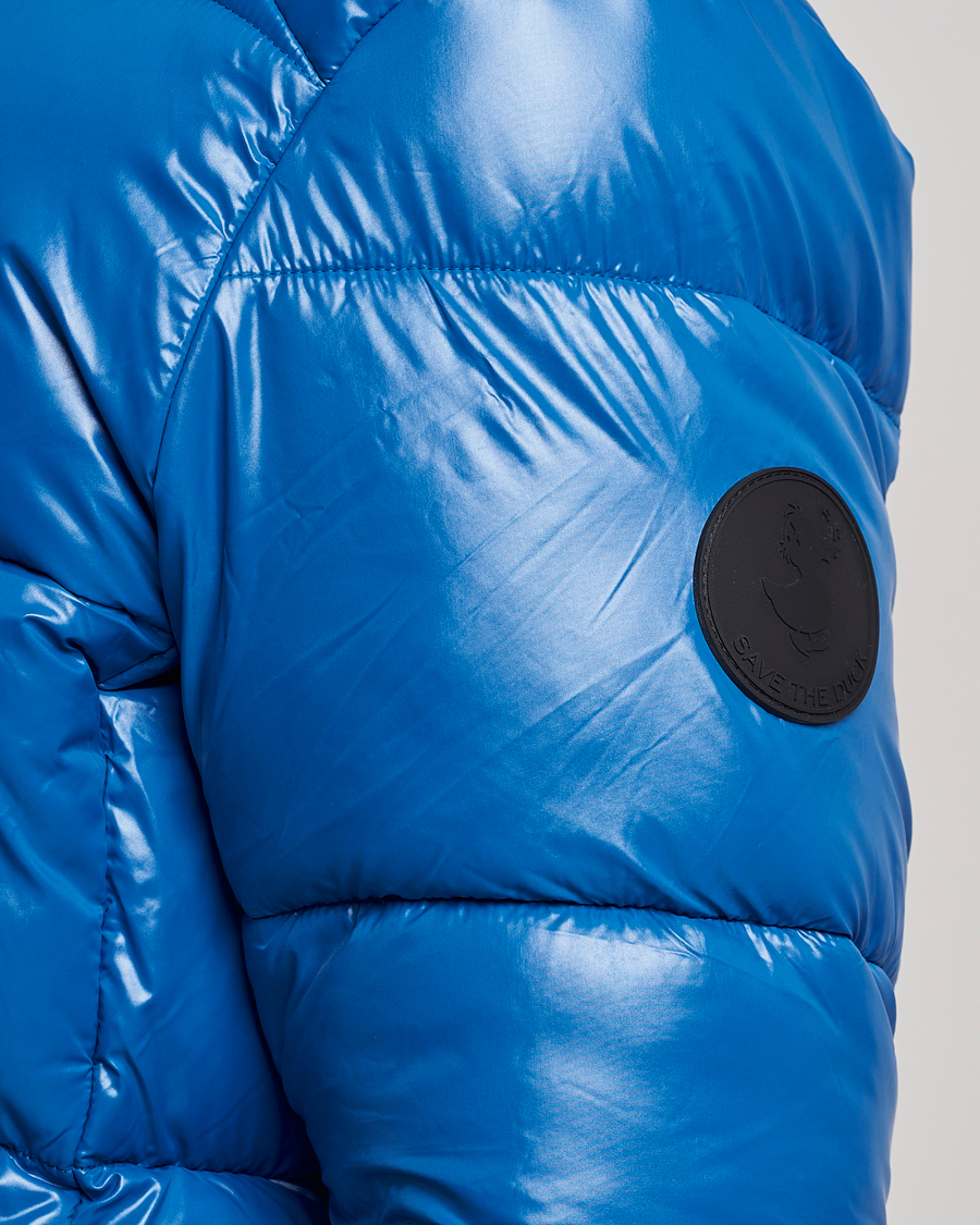 Men | Coats & Jackets | Save The Duck | Edgard Padded Puffer Blue Berry