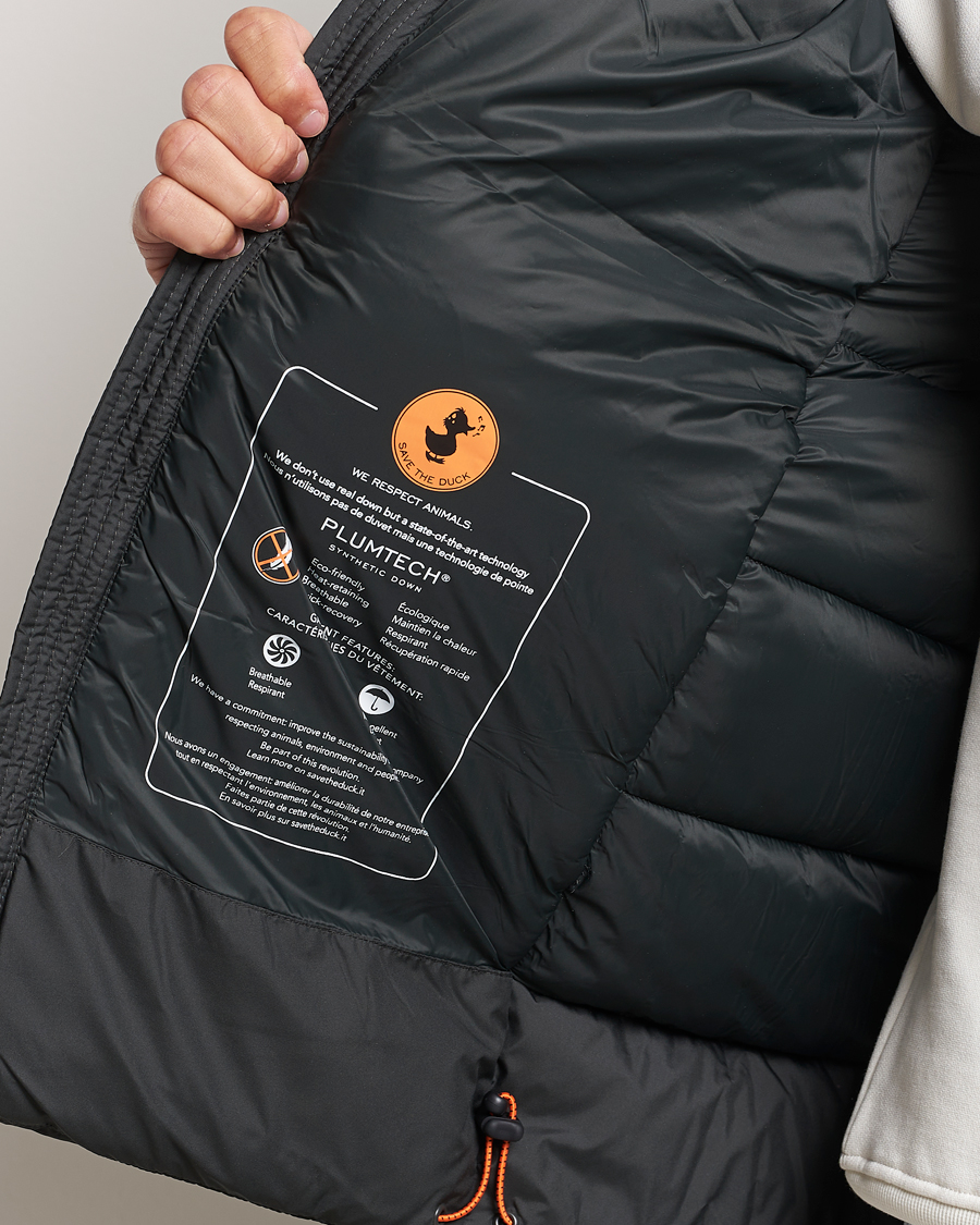 Men | Coats & Jackets | Save The Duck | Boris Matt Lightweight Jacket Green Black