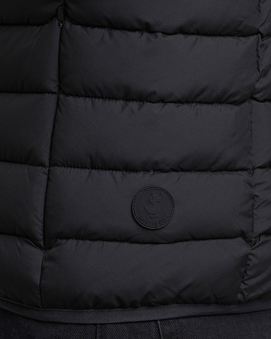 Men | Coats & Jackets | Save The Duck | Rhus Matt Lightweight Vest Black
