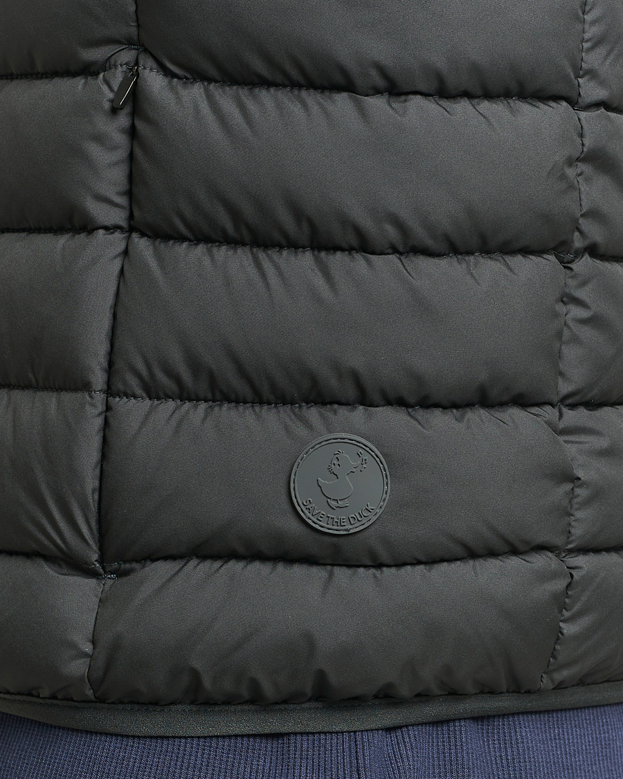 Men | Coats & Jackets | Save The Duck | Rhus Matt Lightweight Vest Green Black