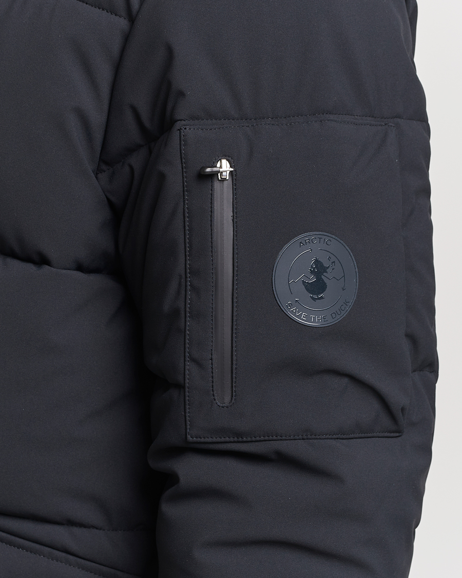 Men | Coats & Jackets | Save The Duck | Alter Short Arctic Parka Black