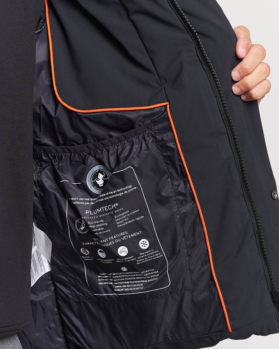 Men | Coats & Jackets | Save The Duck | Alter Short Arctic Parka Black
