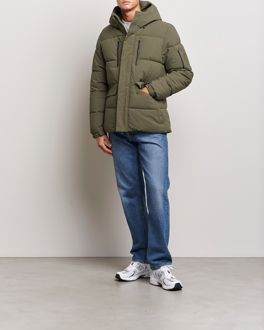 Men | Coats & Jackets | Save The Duck | Alter Short Arctic Parka Laurel Green