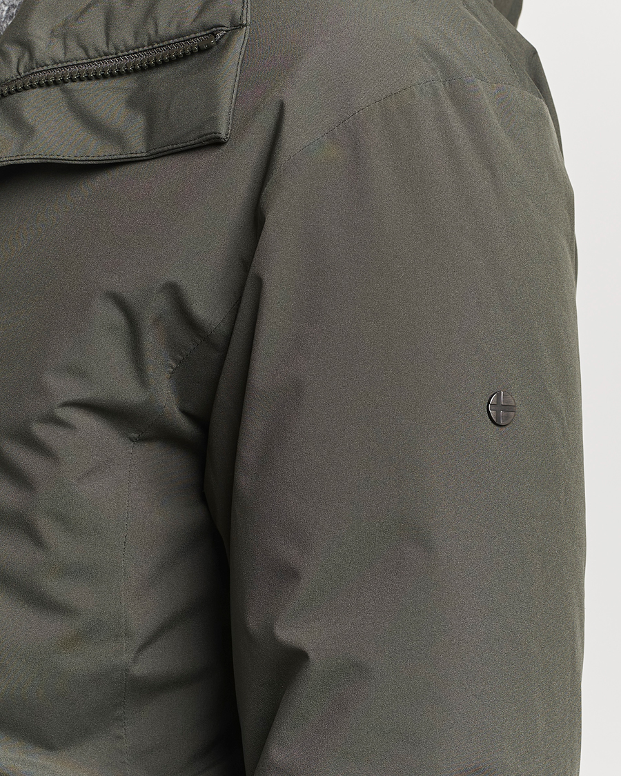 Men | Coats & Jackets | Scandinavian Edition | Loft Waterproof Padded Coat Dark Olive