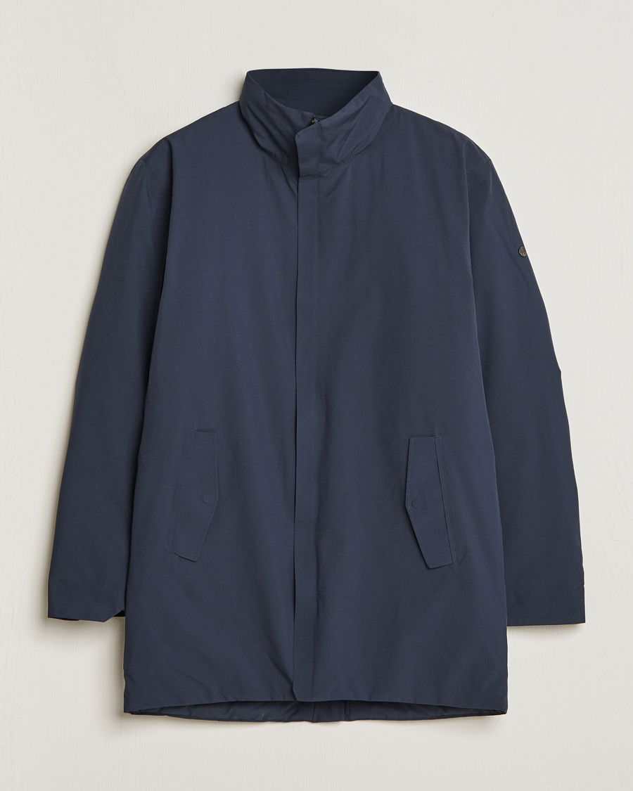 Men | Coats & Jackets | Scandinavian Edition | Town Waterproof Lightweight Coat Midnight Blue