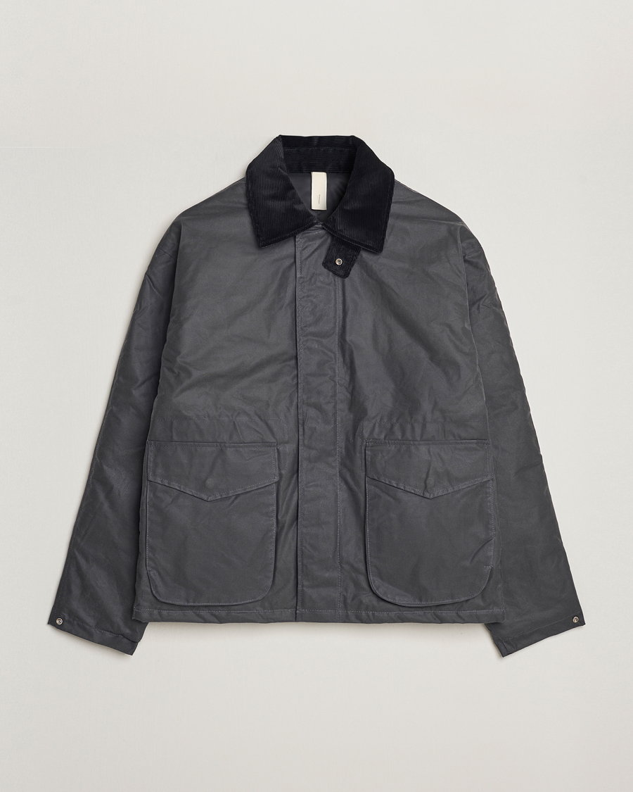 Men | Coats & Jackets | Sunflower | Waxed Short Jacket Black