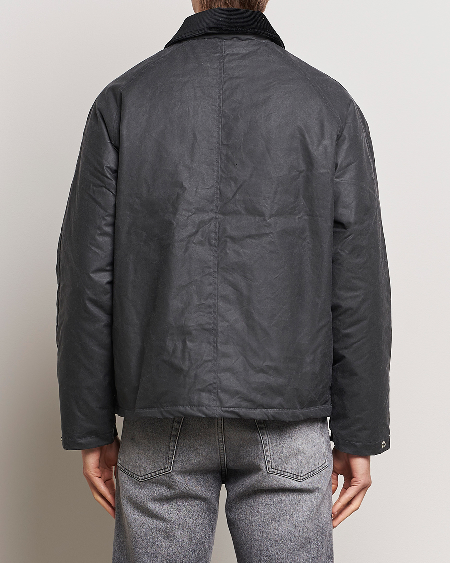 Men | Coats & Jackets | Sunflower | Waxed Short Jacket Black