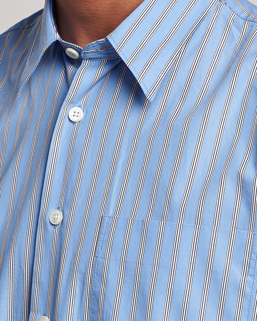 Men | Shirts | Sunflower | Ace Poplin Casual Shirt Light Blue