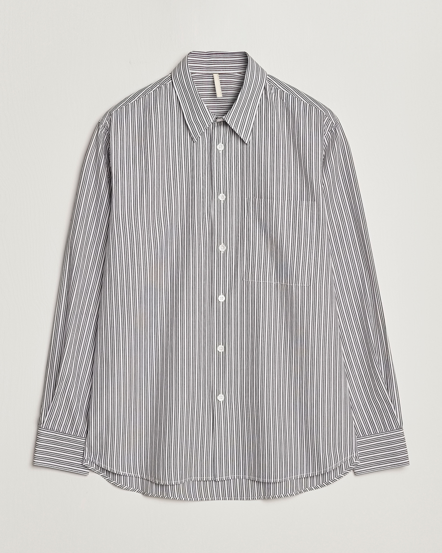 Sunflower Ace Poplin Casual Shirt Off White at CareOfCarl.com