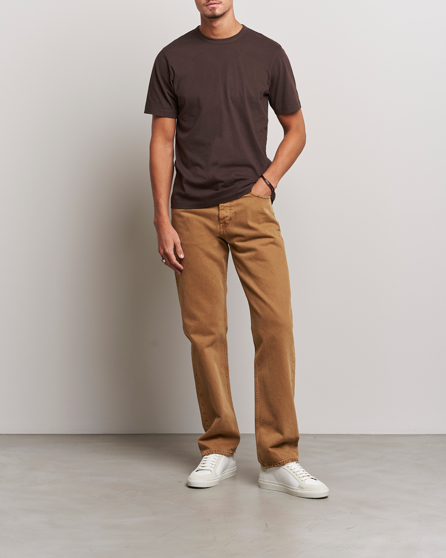 Men | T-Shirts | Sunflower | Day Tee Dark Brown