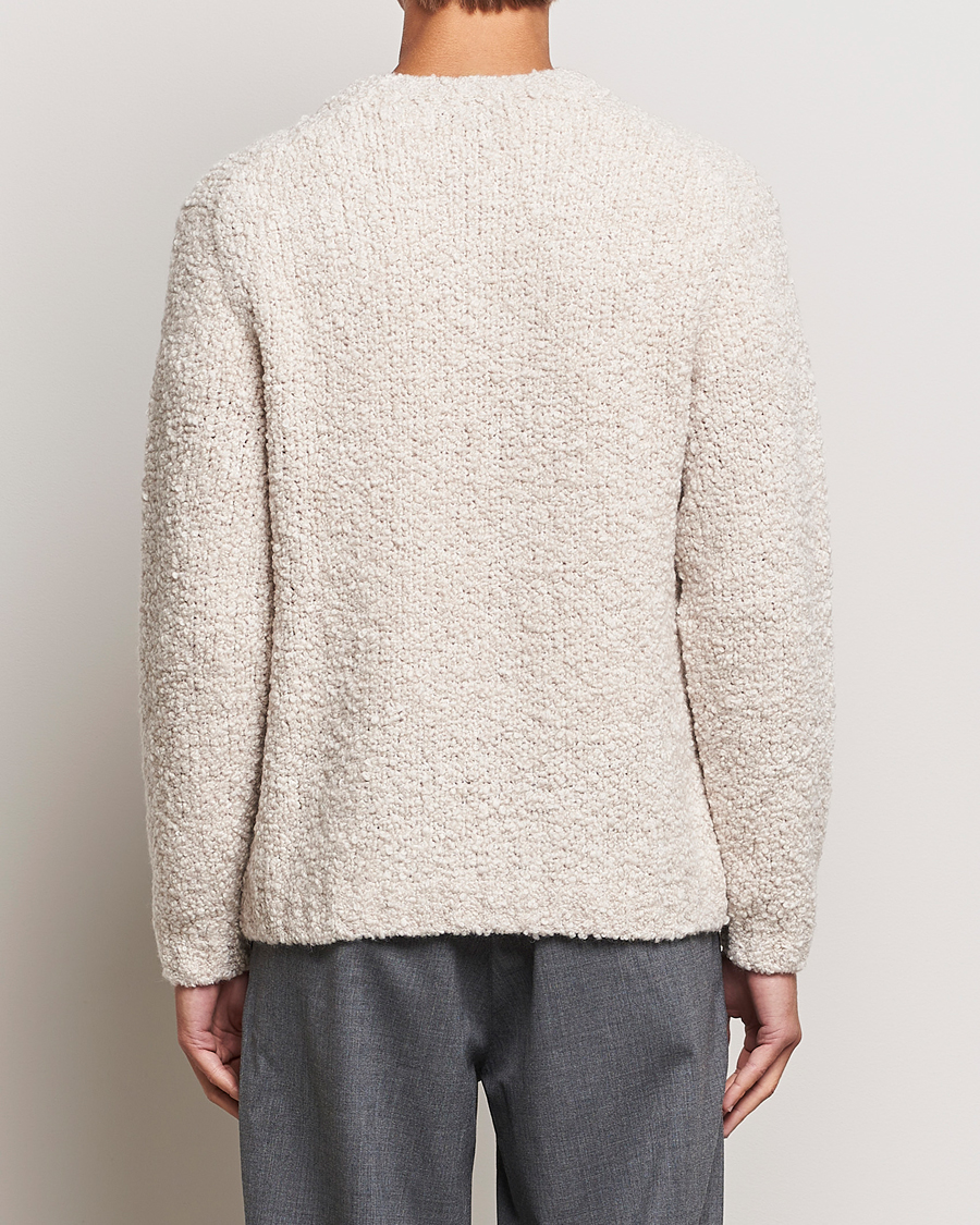 Men | Sweaters & Knitwear | Sunflower | Aske Boucle Sweater Off White