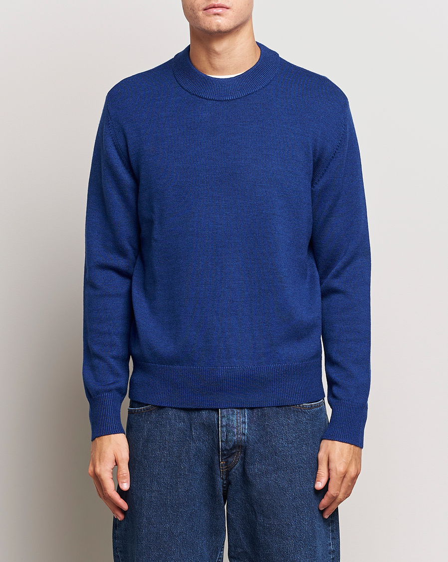 Men |  | Sunflower | Moon Merino Sweater Blue