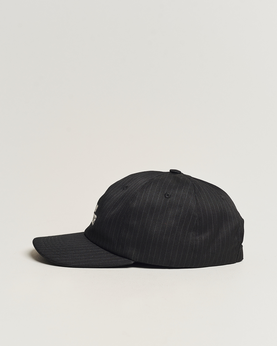 Men | Sunflower Pinstripe Dad Cap Black | Sunflower | Pinstripe Dad Cap Black