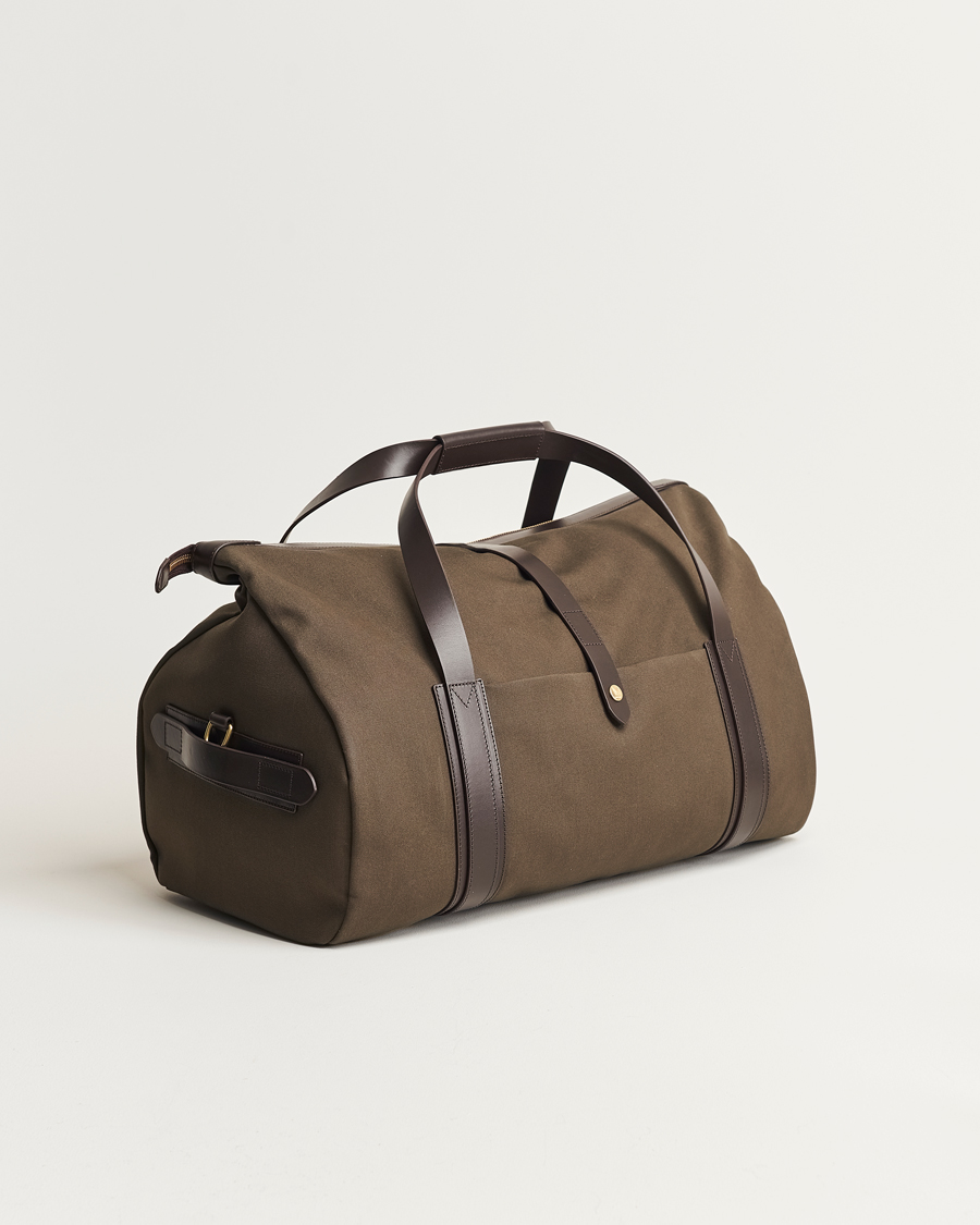 Men | Bags | Mismo | M/S Explorer Weekendbag Army/Dark Brown
