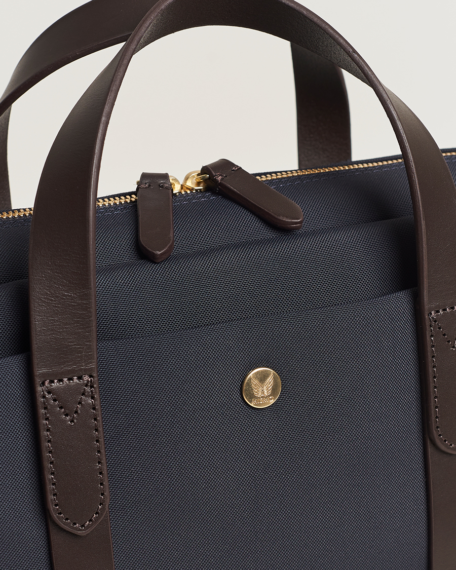 Men | Bags | Mismo | MismoM/S Aspire BriefcaseNavy/Dark Brown