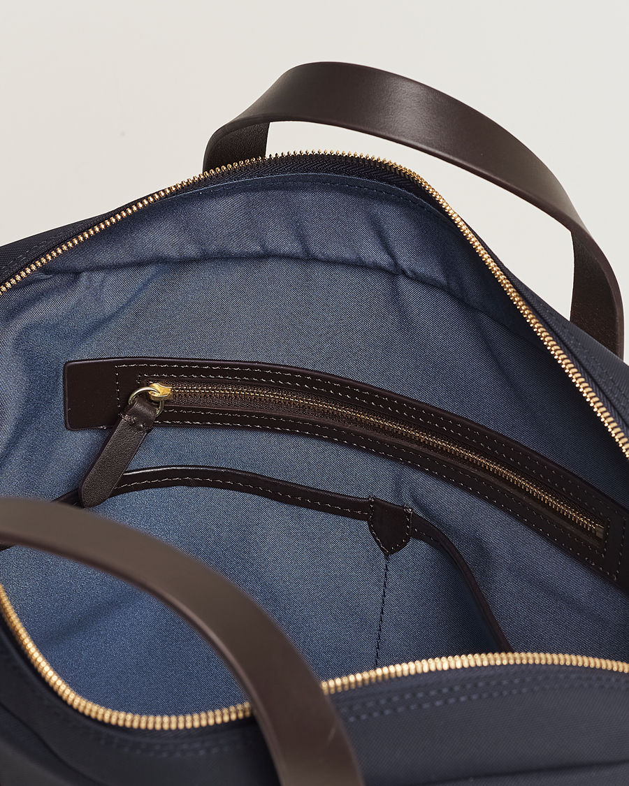 Men | Bags | Mismo | MismoM/S Aspire BriefcaseNavy/Dark Brown