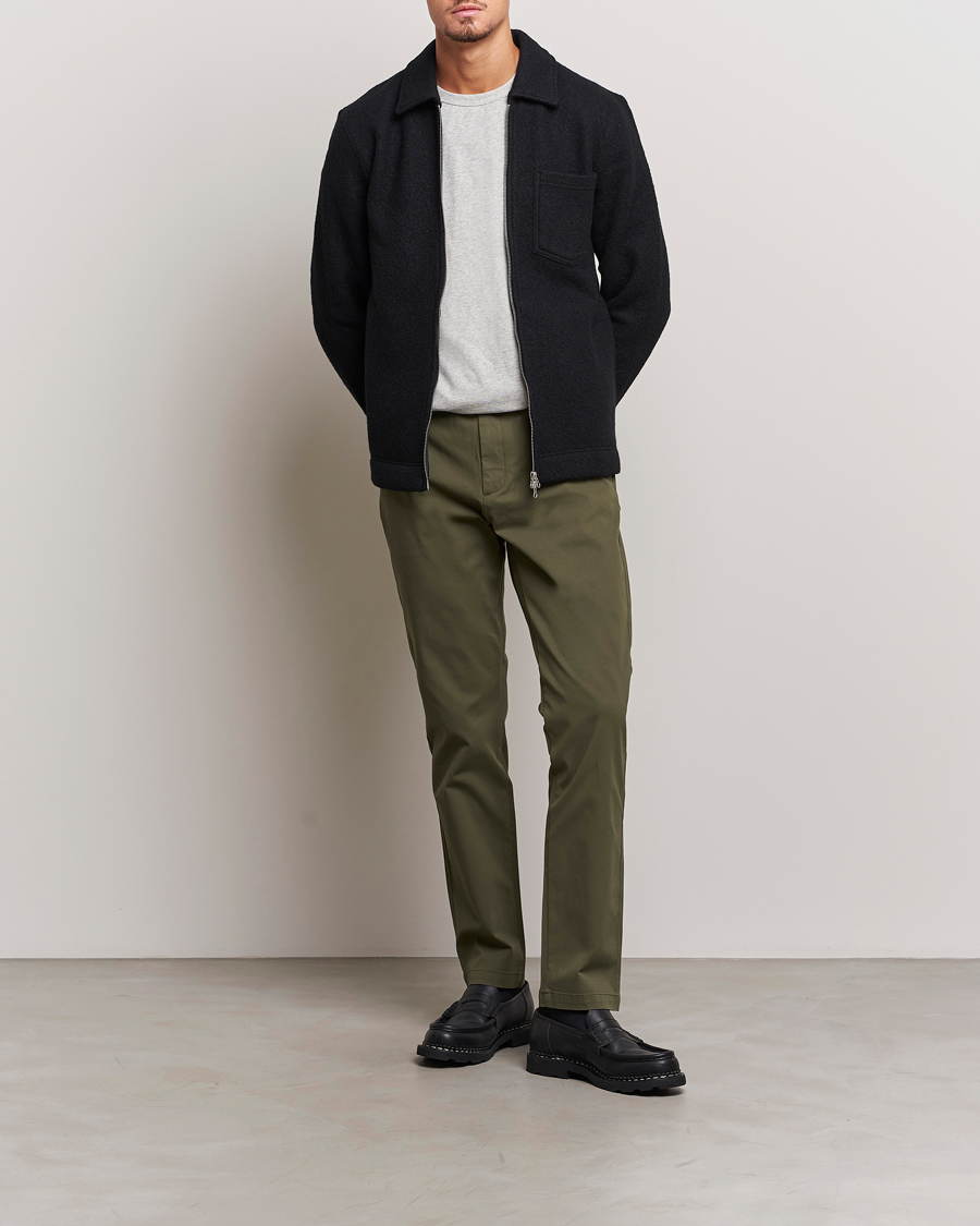 Men | Trousers | Dockers | Cotton Slim Chino Olive