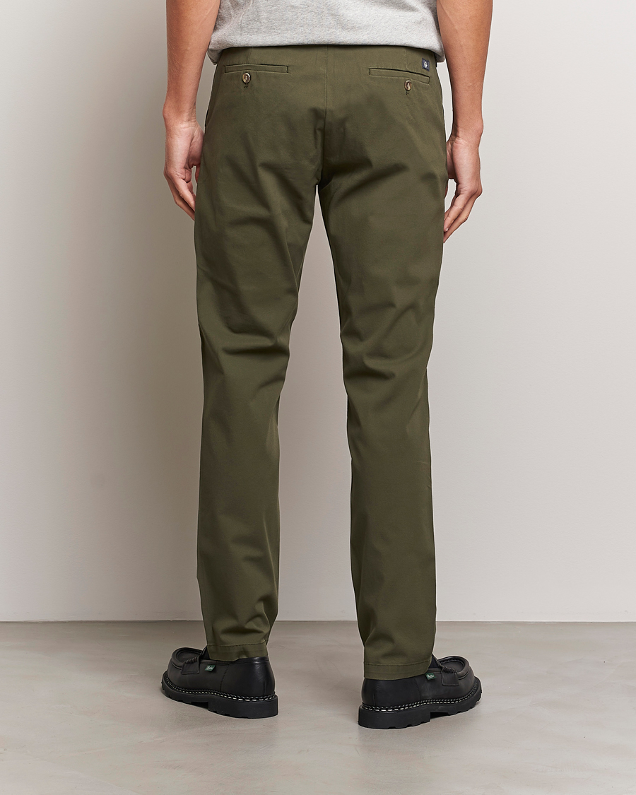 Men | Trousers | Dockers | Cotton Slim Chino Olive