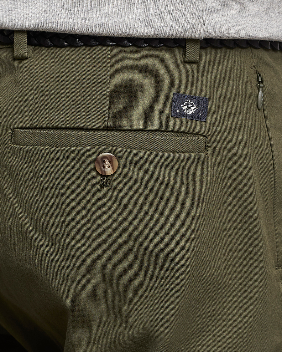 Men | Trousers | Dockers | Cotton Slim Chino Olive